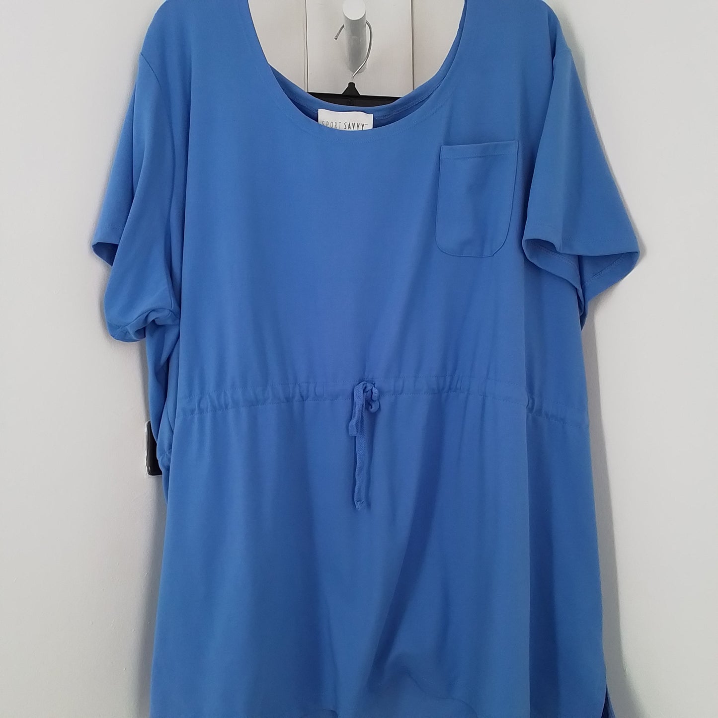 Women's Blue Polyester 2piece Top and bottom Size 3X