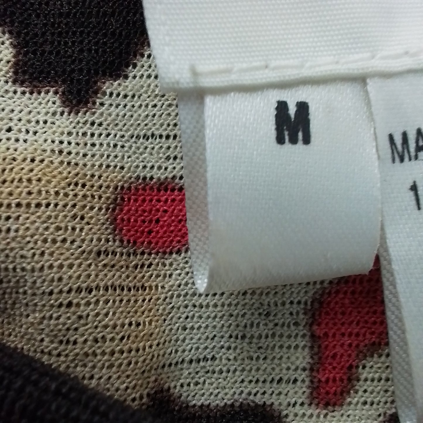 Women's Floral Polyester Shirt - Size M