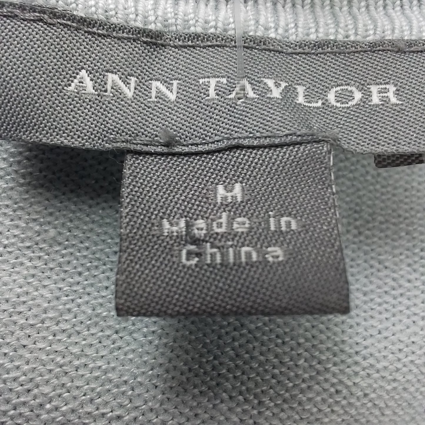 Women's Blue Silk Sweater - Size M, Gently Used