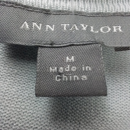 Women's Blue Silk Sweater - Size M, Gently Used