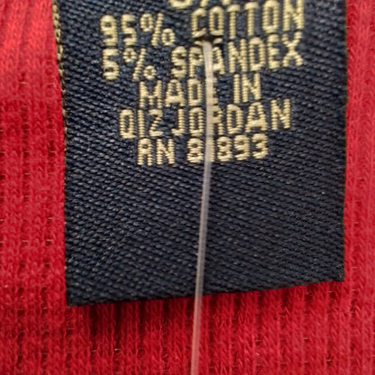 Women's Red Cotton Shirt - 3X