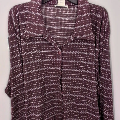 Women's Purple Acrylic Sweater - 3X