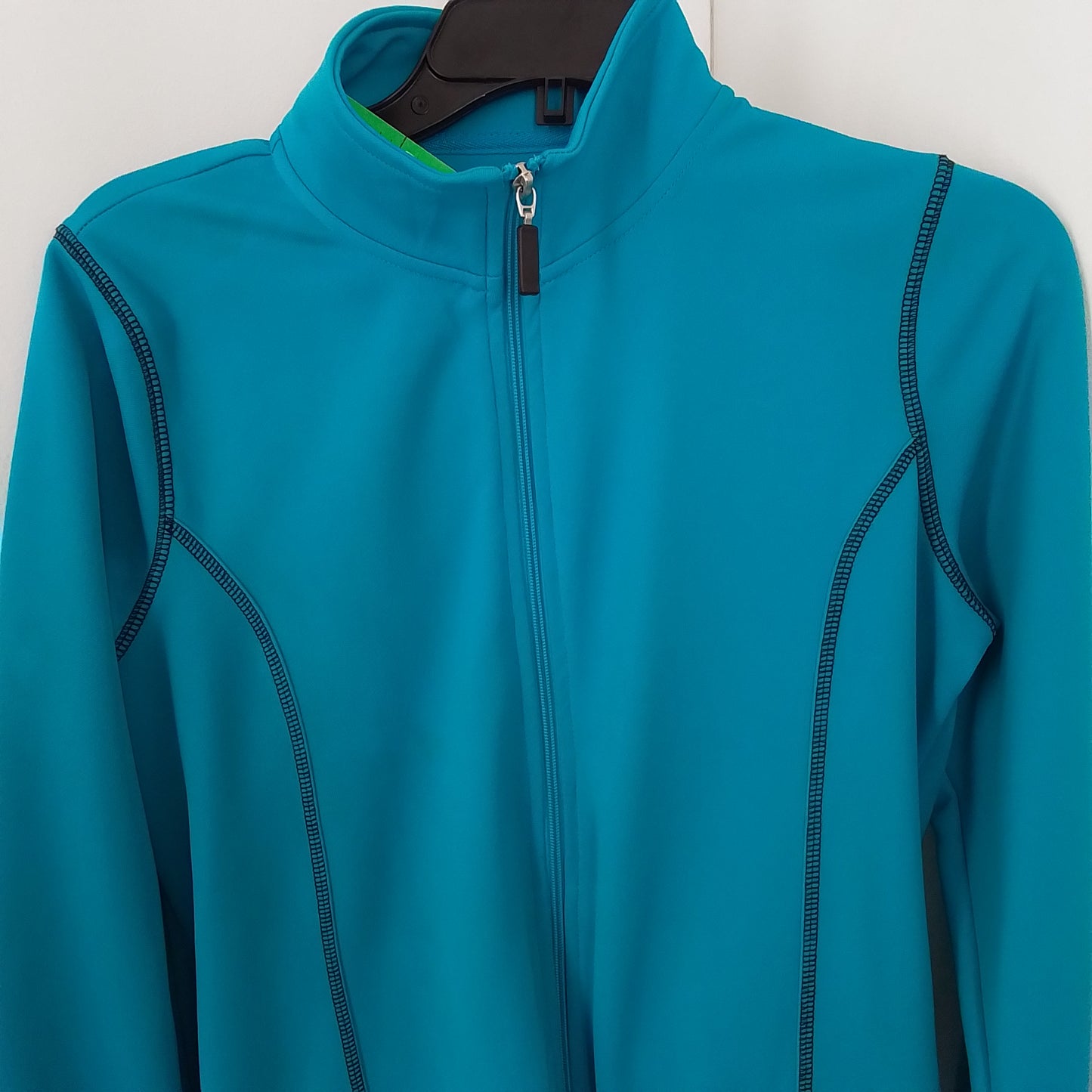 Be Inspired Women's Blue Polyester Jacket - Medium