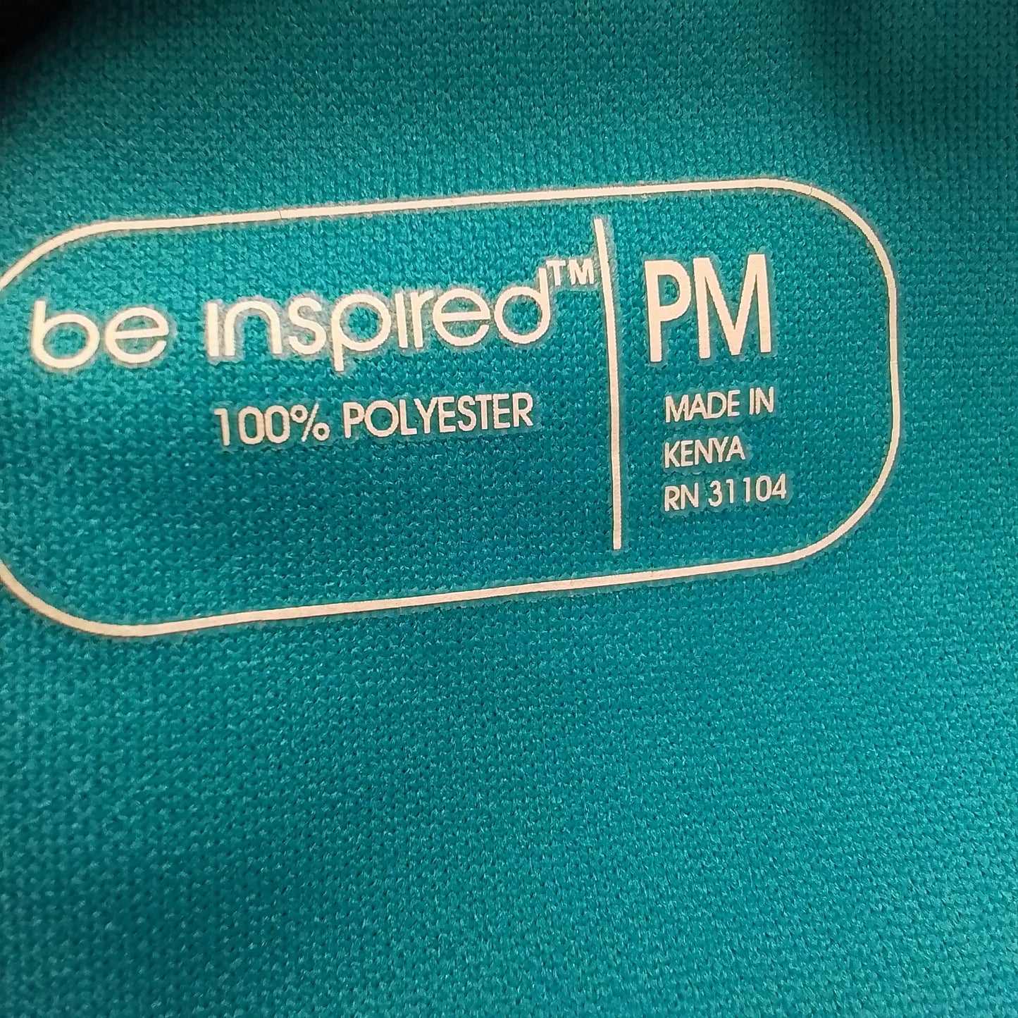 Be Inspired Women's Blue Polyester Jacket - Medium