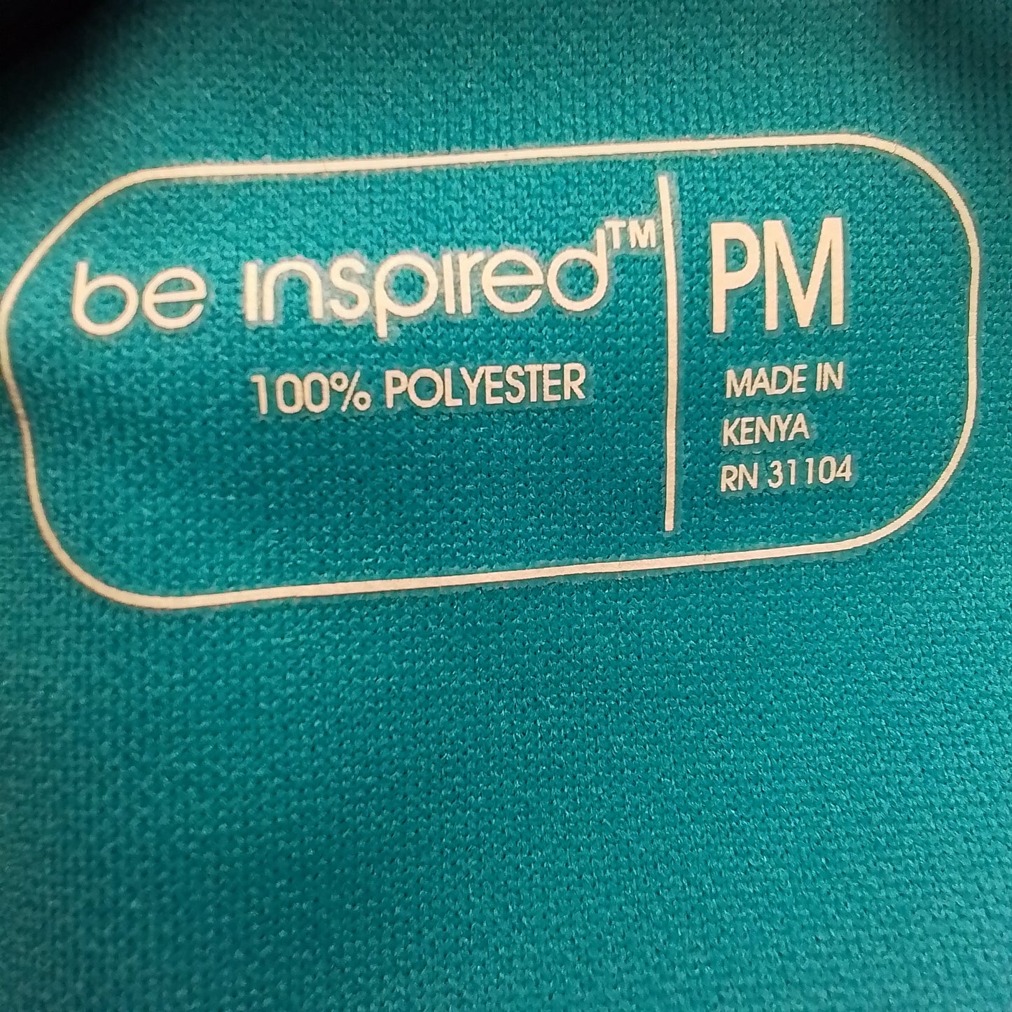 Be Inspired Women's Blue Polyester Jacket - Medium