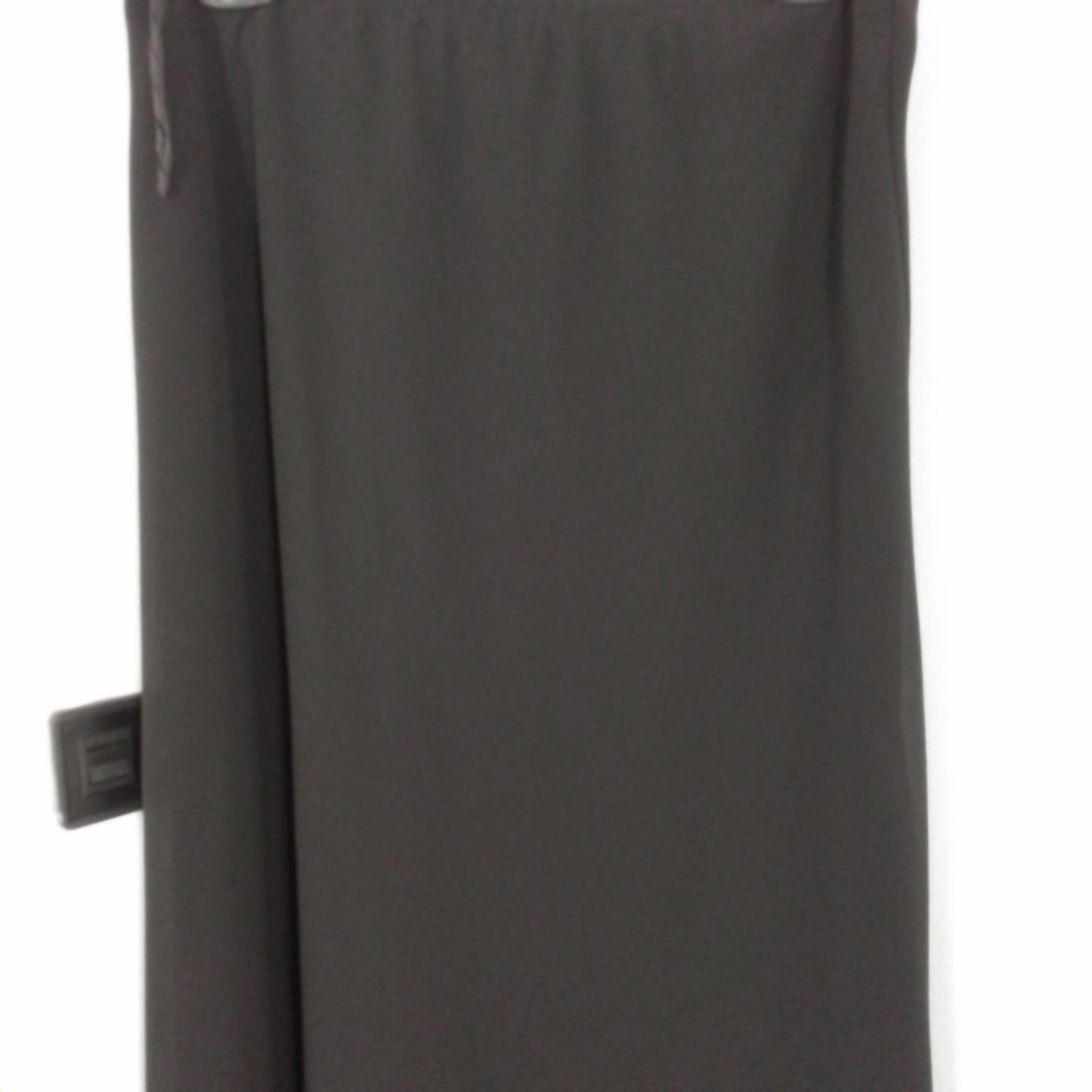 Women's Black Polyester Skirt - Size M