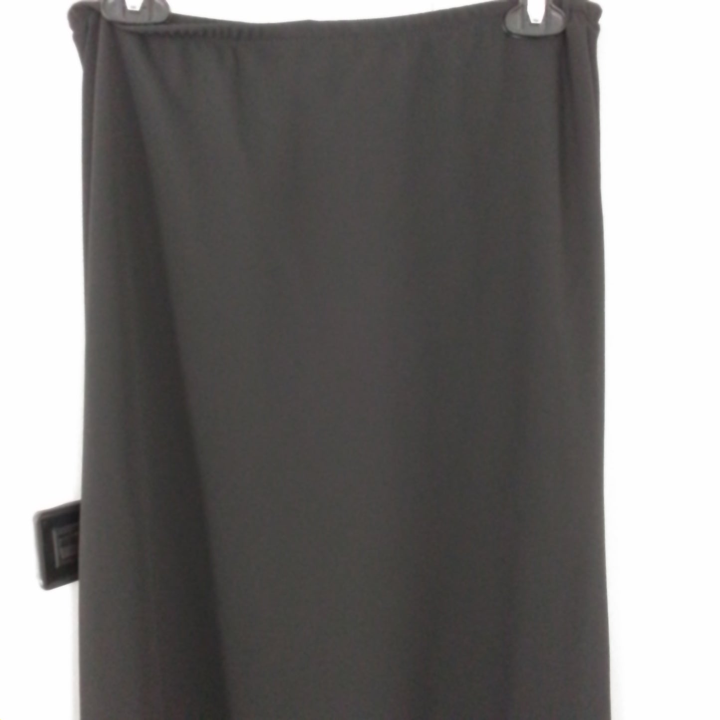 Women's Black Polyester Skirt - Size M