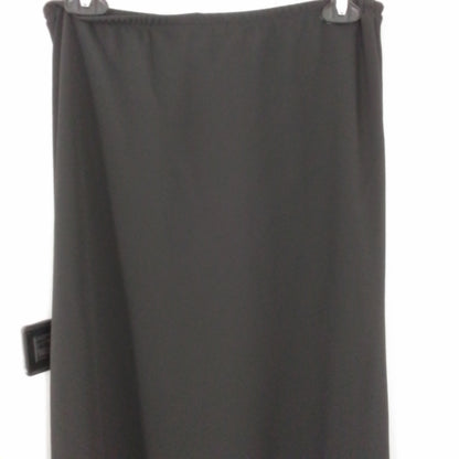Women's Black Polyester Skirt - Size M
