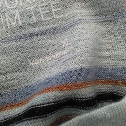 Women's White T-Shirt XL Cotton/Polyester