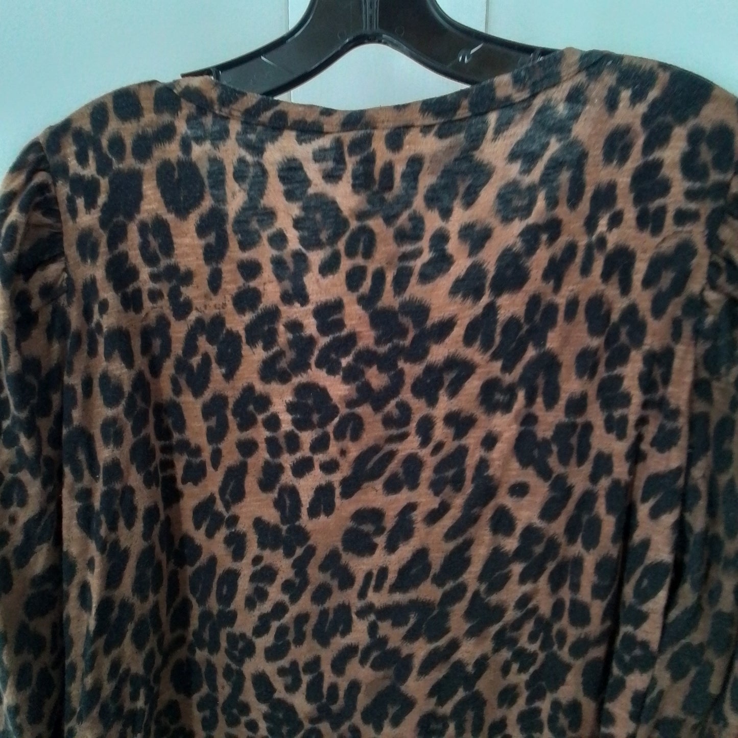 Women's Brown Cotton Shirt - Size M