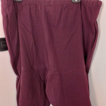 Women's Pants - Purple, Cotton (3x)