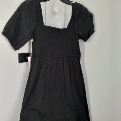 Women's Black Dress - Size M, Cotton/Polyester