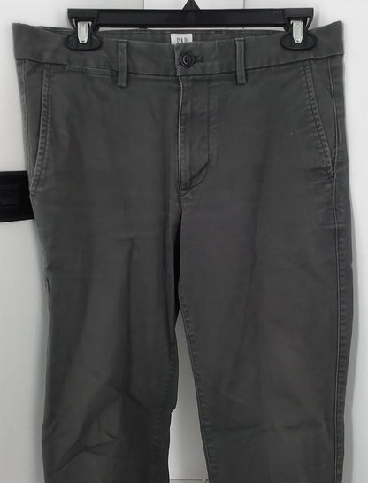 Gap Inc. Men's Grey Cotton Pants - Size 30x30