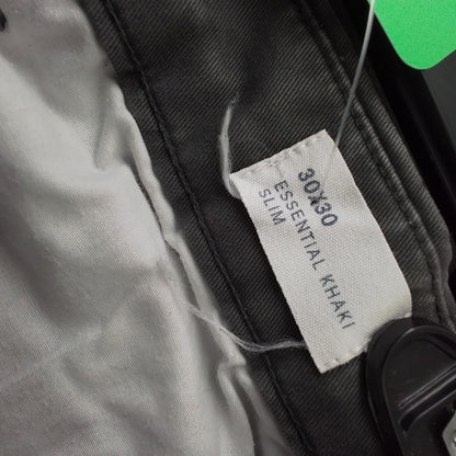 Gap Inc. Men's Grey Cotton Pants - Size 30x30