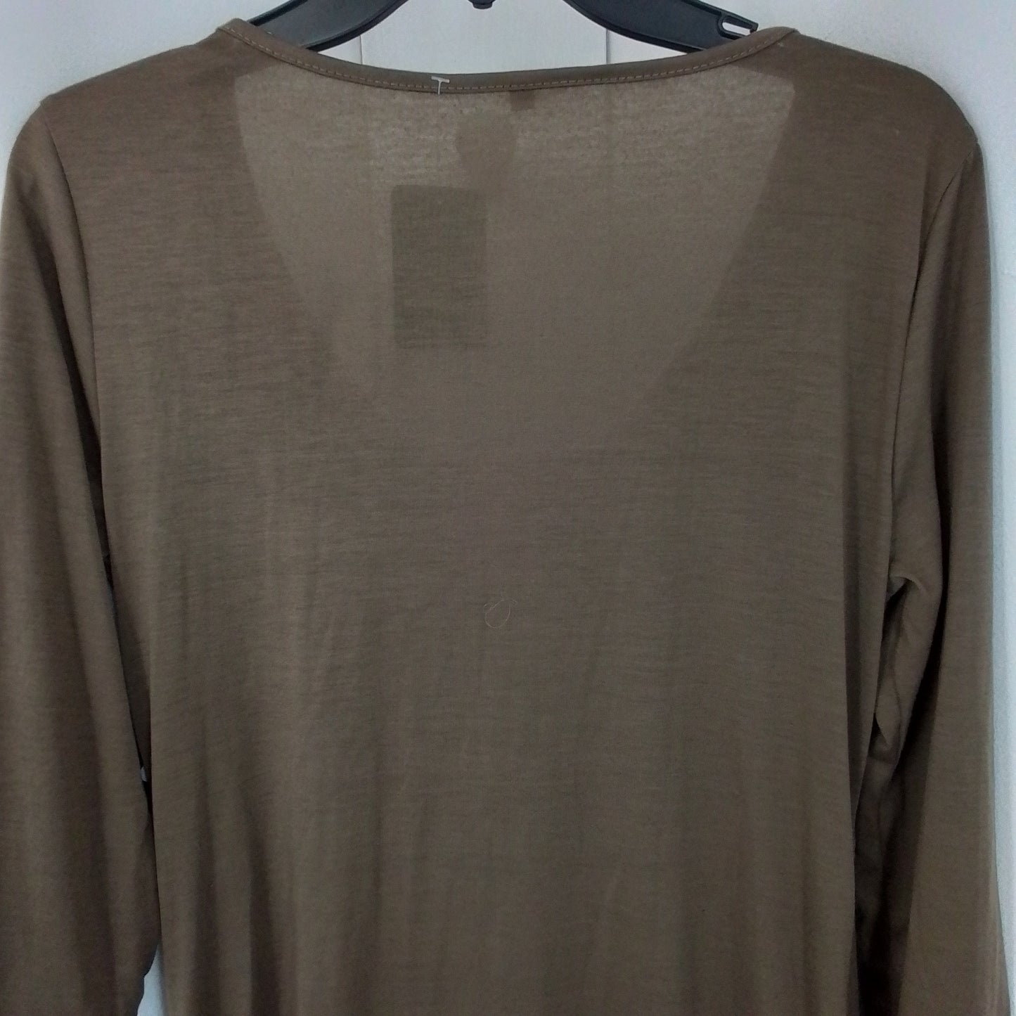 Women's Brown Polyester Dress - Size M