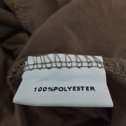 Women's Brown Polyester Dress - Size M