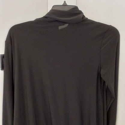 Women's Black Polyester Dress - Size M