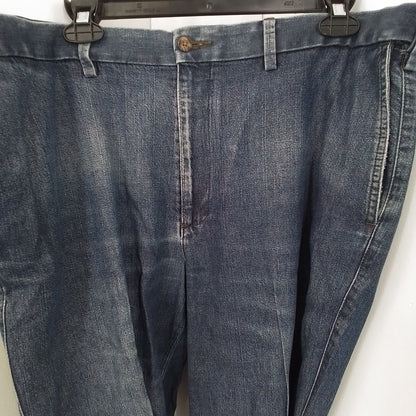 Savane Men's Blue Cotton Jeans 38x32