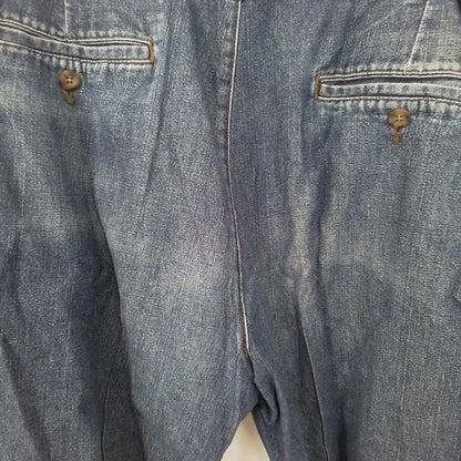 Savane Men's Blue Cotton Jeans 38x32