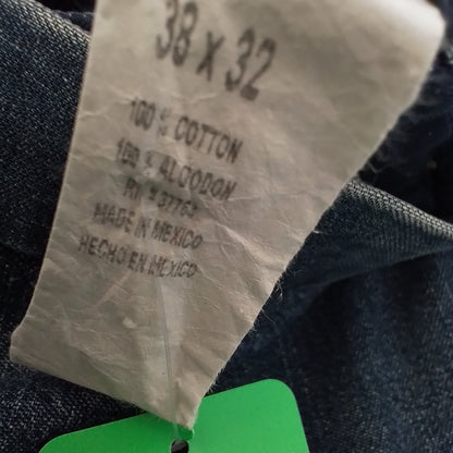 Savane Men's Blue Cotton Jeans 38x32