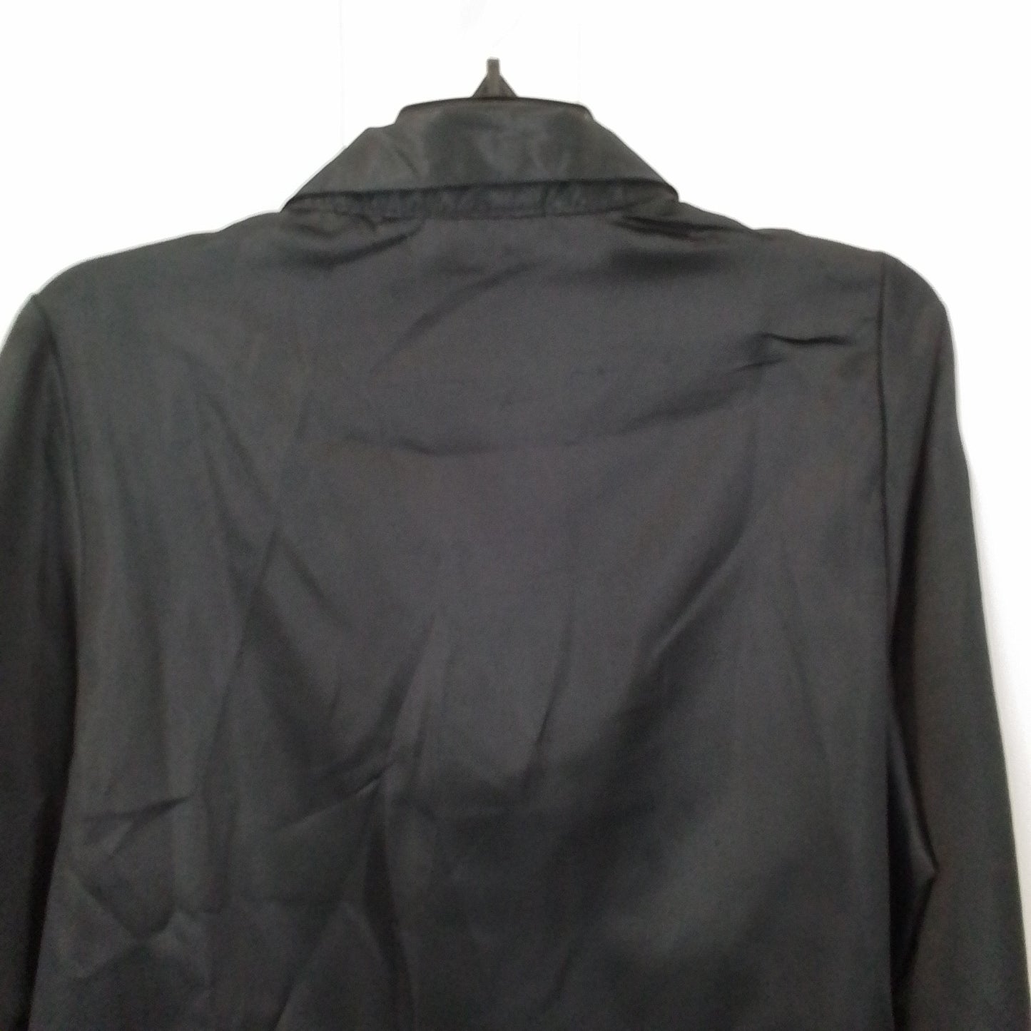 Women's Black Polyester Blouse - XL