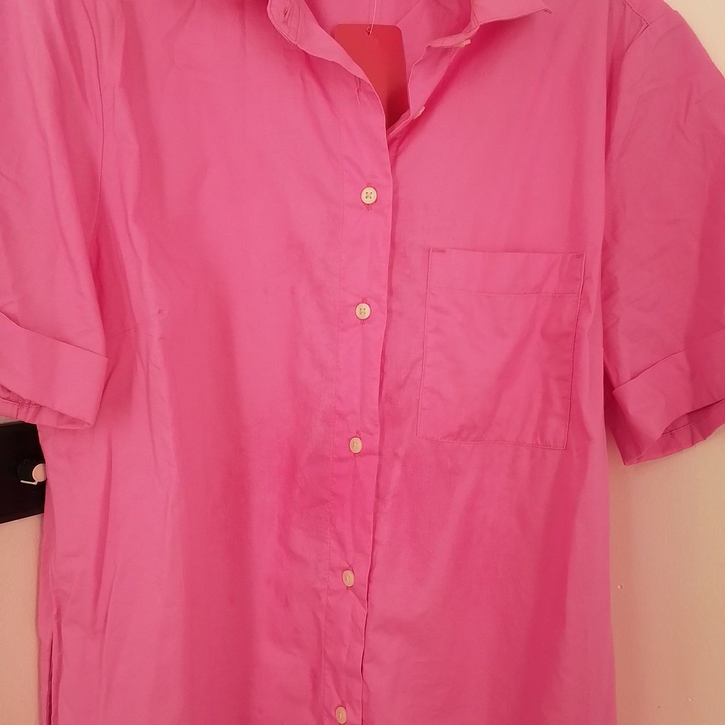 Old Navy Women's Pink Cotton Dress - Size M