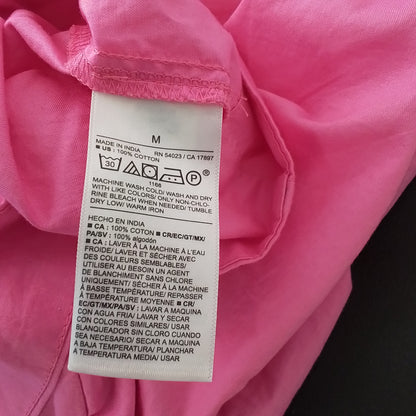 Old Navy Women's Pink Cotton Dress - Size M