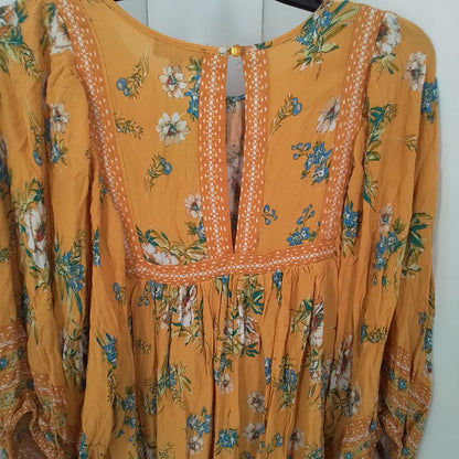RACHEL ZOE Women's Yellow Blouse - Size M