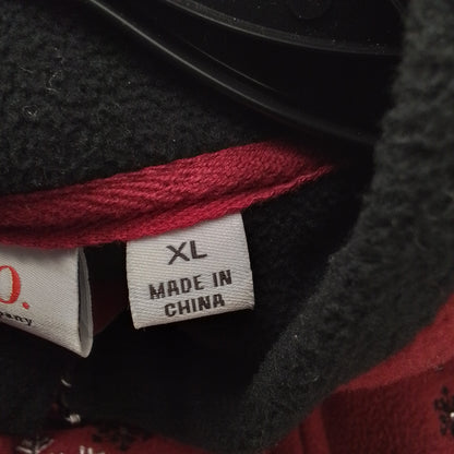 Women's Red Polyester Jacket - XL