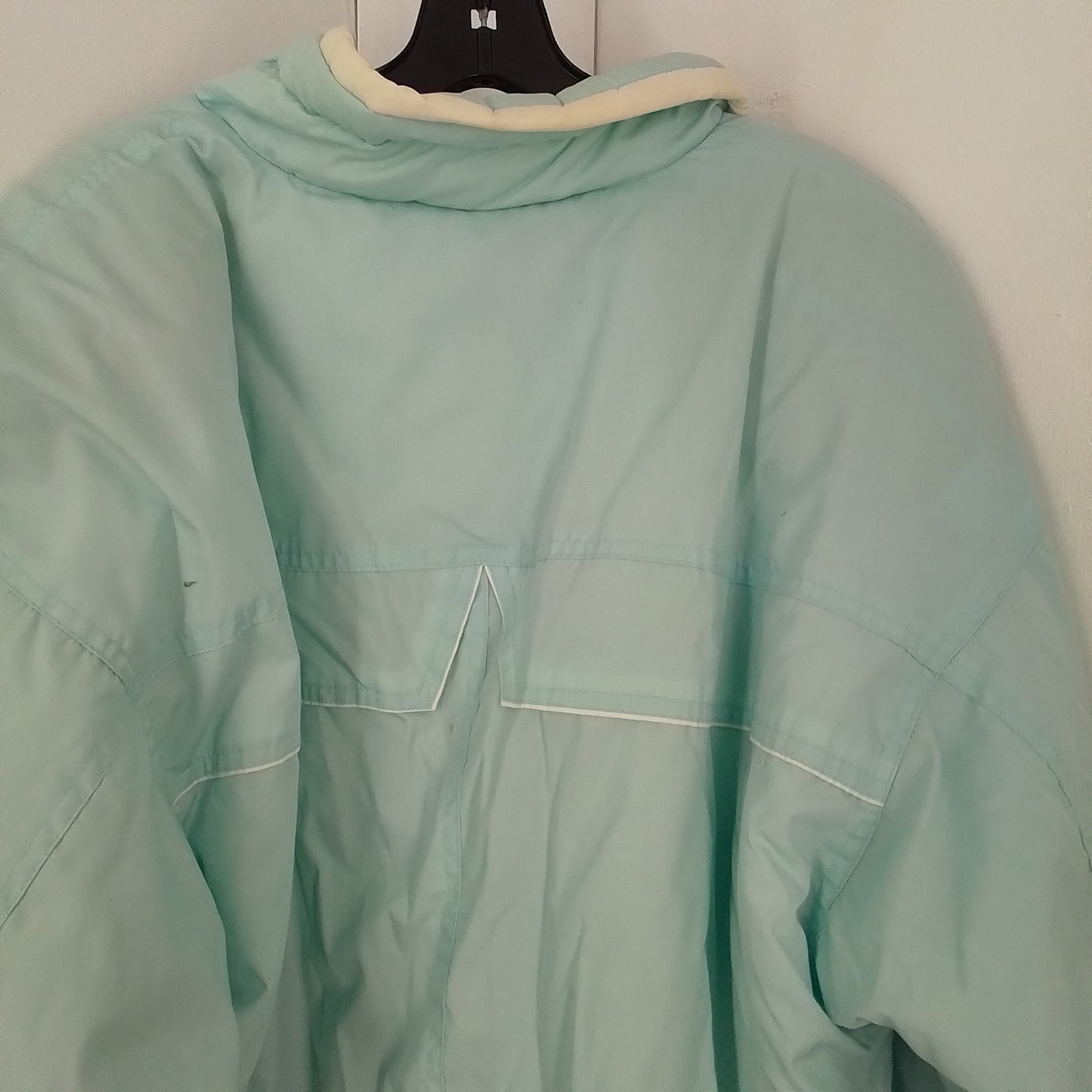 Women's Aqua Jacket - Size L, Cotton/Nylon/Polyester