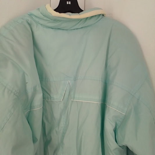 Women's Aqua Jacket - Size L, Cotton/Nylon/Polyester