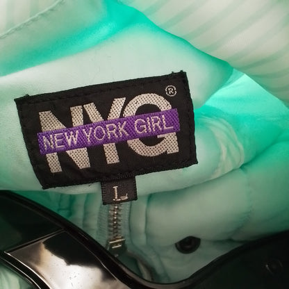 Women's Aqua Jacket - Size L, Cotton/Nylon/Polyester