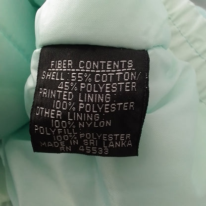 Women's Aqua Jacket - Size L, Cotton/Nylon/Polyester