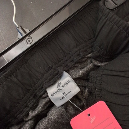 Women's Grey Polyester Pants - Size M