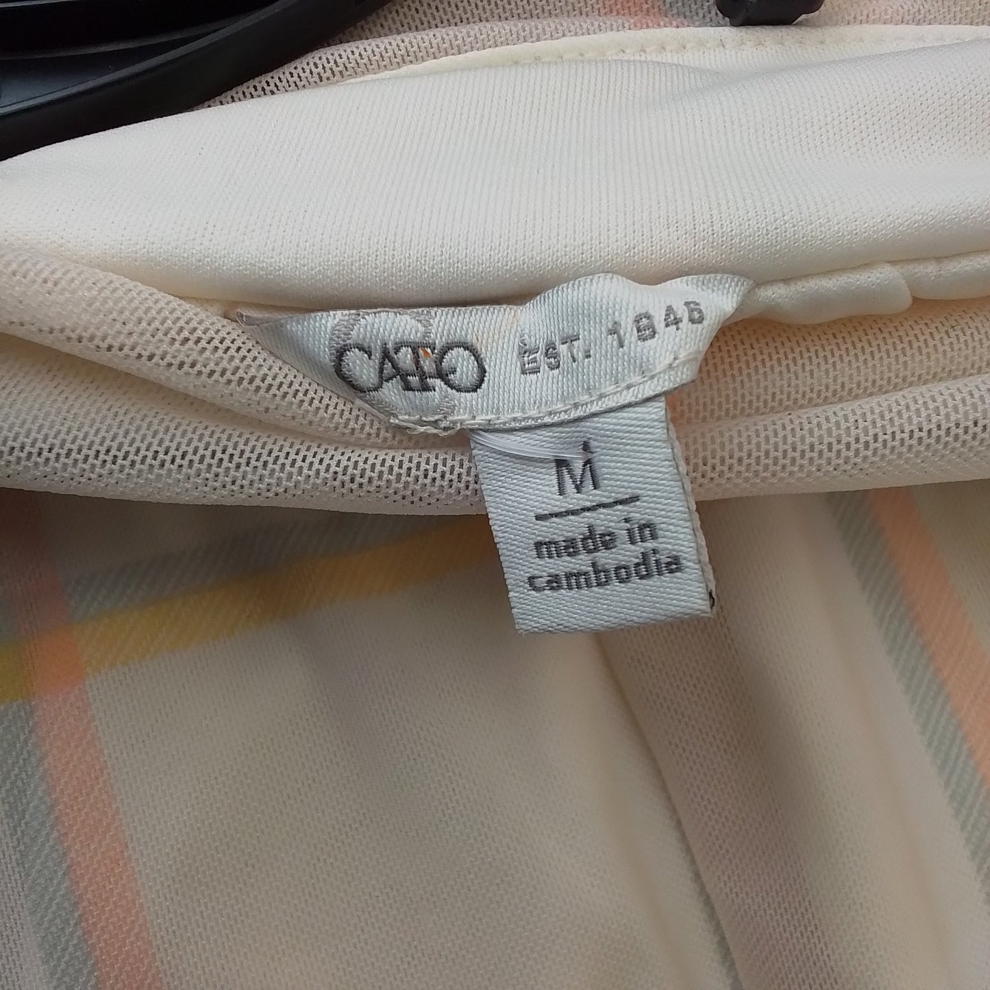 Cato Women's White Blouse - Size M, Polyester