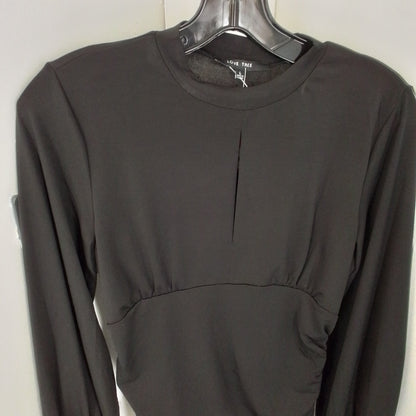Women's Black Dress - Size L, Polyester