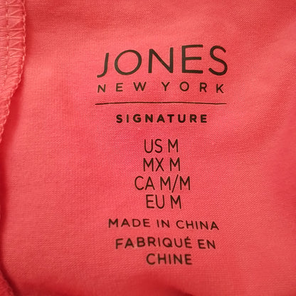 JONES NEW YORK Women's Pink Cotton Skirt - M