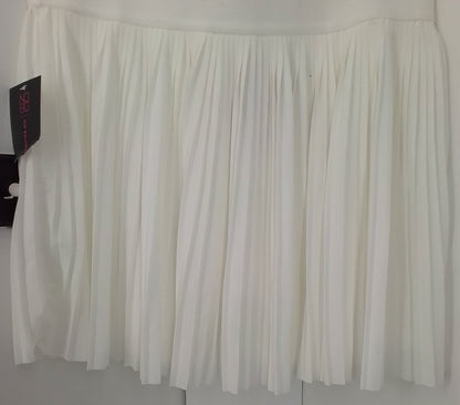 Walmart Women's White Polyester Skirt - Size M