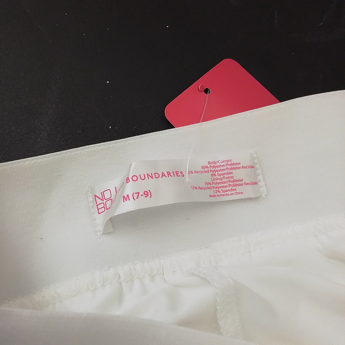 Walmart Women's White Polyester Skirt - Size M