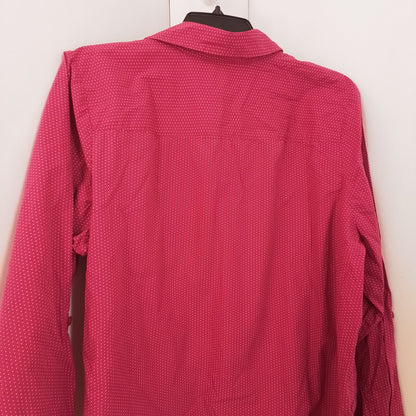 Croft & Borrow Women's Pink Cotton Blouse