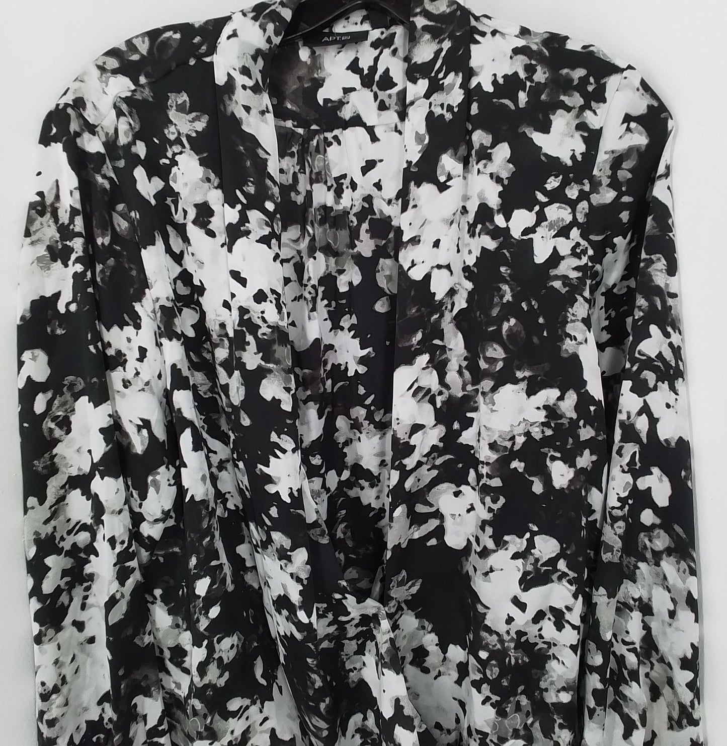 APT. 9 Women's Blazer L Polyester White/Black