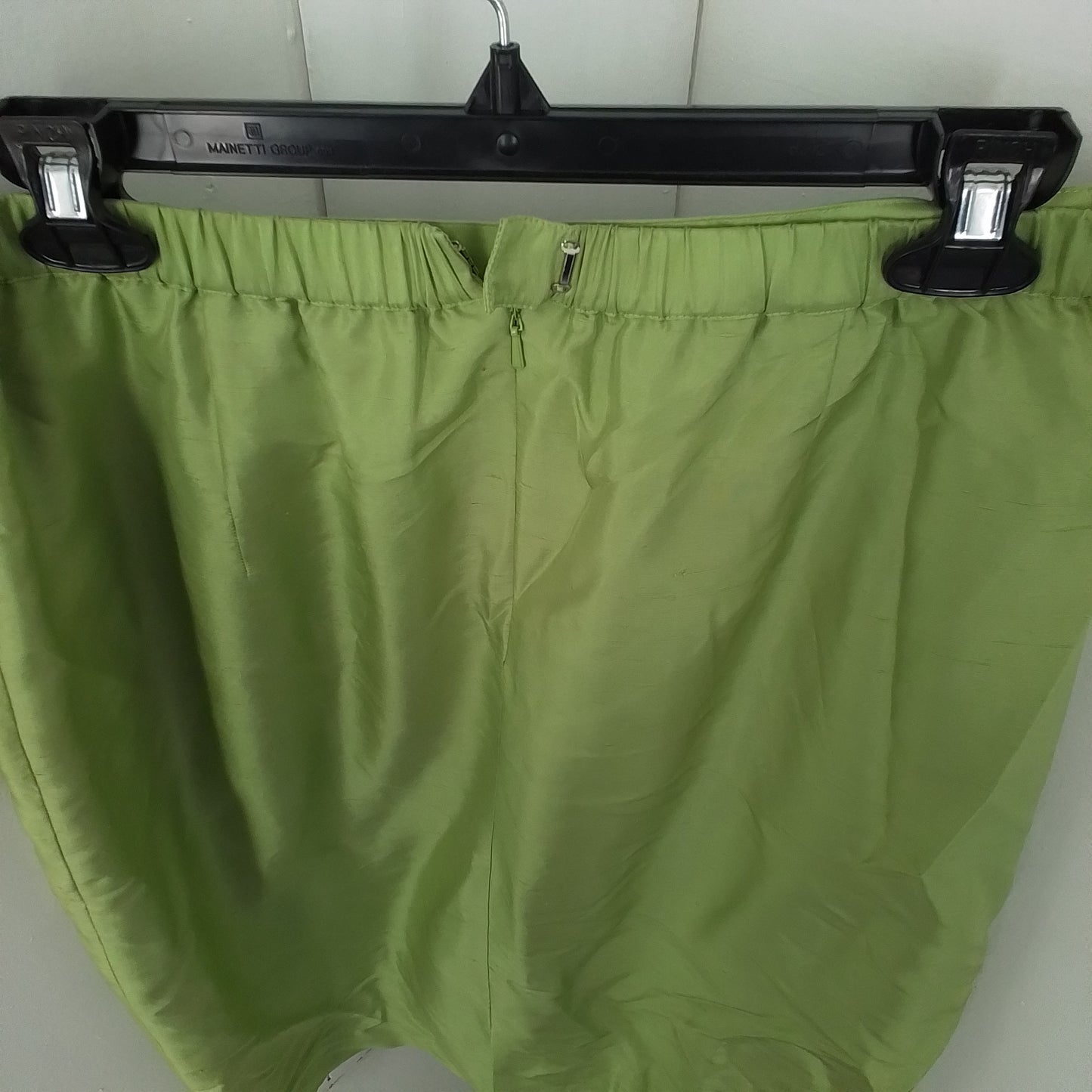 Women's Silk Green Skirt - Size 12