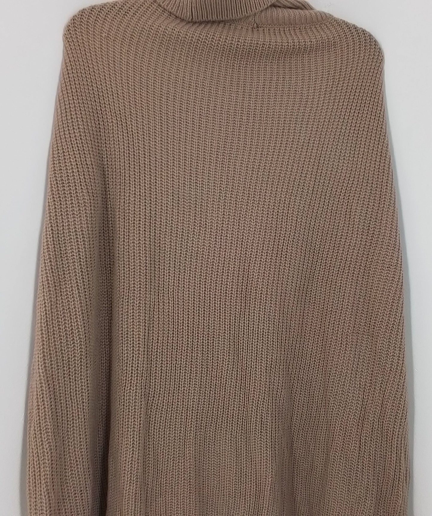 Women's Brown Acrylic Sweater - XL