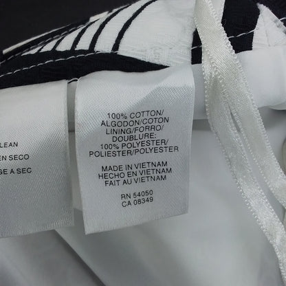 JONES NEW YORK Women's Skirt - Black/White, Cotton/Polyester