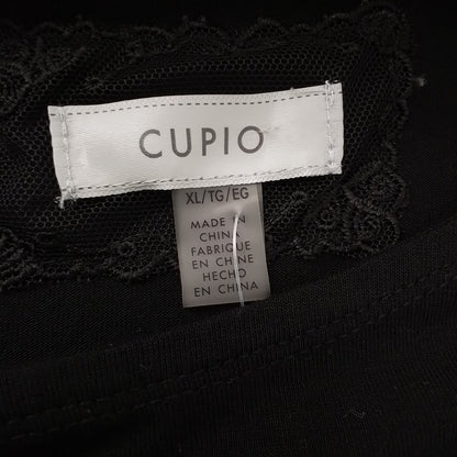 Women's Black Shirt - XL, Spandex/Viscose