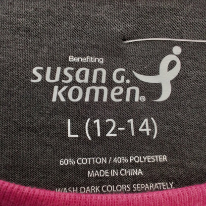 Women's Raglan T-Shirt - Grey, White, Pink - Cotton/Polyester