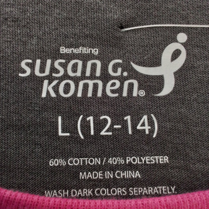 Women's Raglan T-Shirt - Grey, White, Pink - Cotton/Polyester