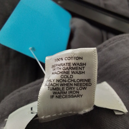 Ann Taylor Grey Cotton Skirt - Size 10