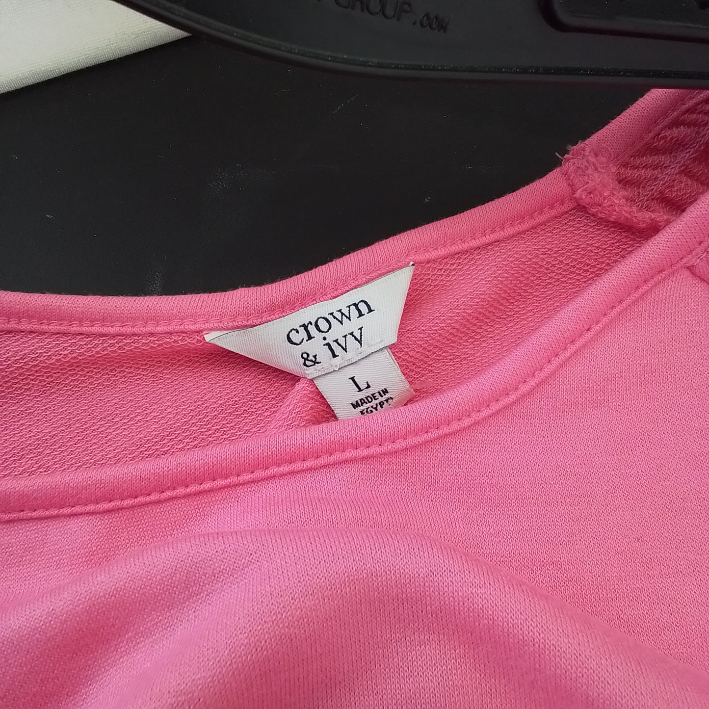 Crown & Ivy Women's Pink Blouse - Size L