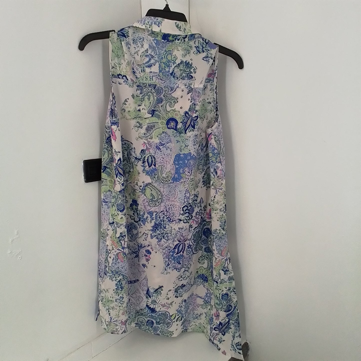 Women's Sun Dress - M - Purple/Blue/Green - Polyester/Spandex